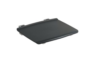 Gedy TipUp, откидное сиденье, цвет хром - пластик антрацит Gedy TipUp, откидное сиденье, цвет хром - пластик антрацит