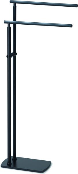 Gedy Florida, стойка: 2 полотенцедержателя, цвет черный матовый Gedy Florida, стойка: 2 полотенцедержателя, цвет черный матовый